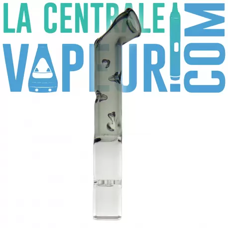 Smoked ArGo Aerotube with curved mouthpiece Katalyzer