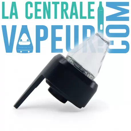 Embout buccal en verre ovale pour V.A.P.