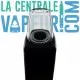 Embout buccal en verre ovale pour V.A.P.