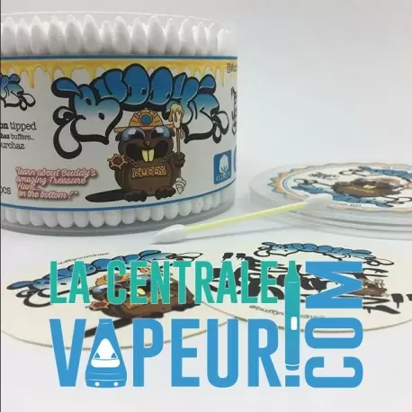 Coton Tiges Buffyourchaz - bois et coton - accessoire nettoyage