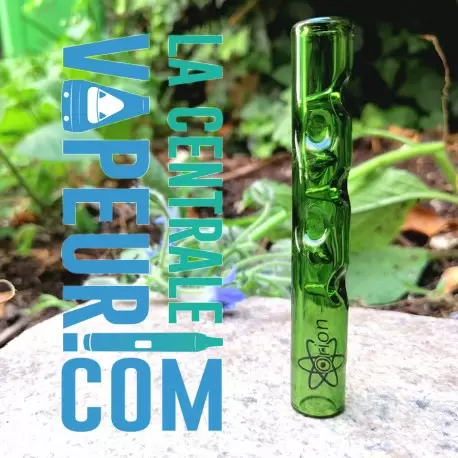 Tube d'Alania Orion - 8 cm - vert glass stem pour Dynavap