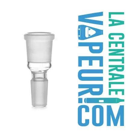 Adaptateur pour bang 18 mm à 14 mm femelle à mâle